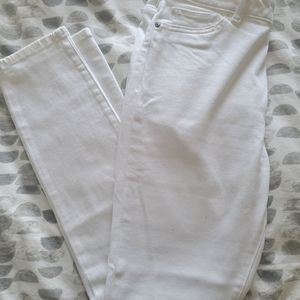 DL1961 Farrow Skinny jeans high rise white